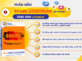 Phần mềm hỗ trợ bán hàng share livestream hoàn toàn tự động