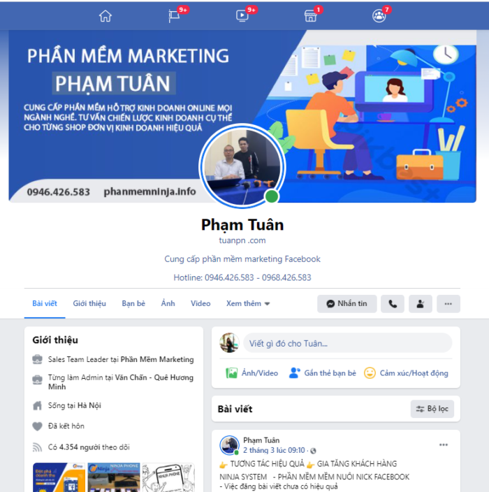 phan mem ban hang e1614848555153 Cách tăng tương tác Facebook và Phần mềm bán hàng thông minh