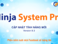 Cập nhật tính năng phần mềm Ninja System Pro 8.3