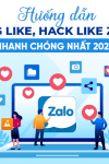 Tăng like zalo