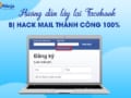 lấy lại facebook bị hack email