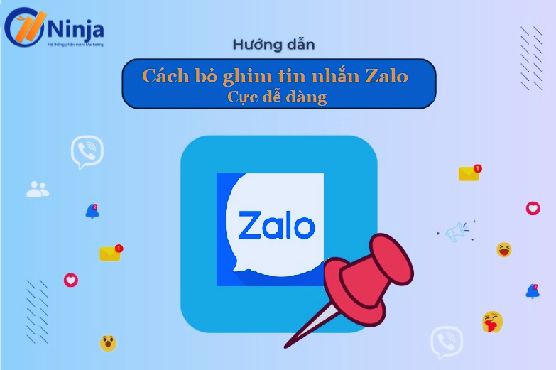 cach bo ghim tin nhan zalo 1 Hướng dẫn cách bỏ ghim tin nhắn zalo cực dễ dàng