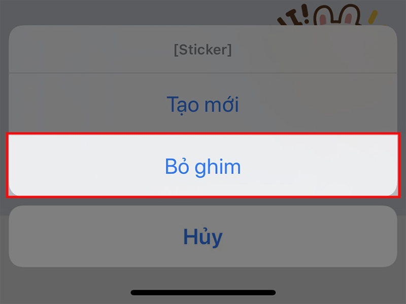 cach bo ghim tin nhan zalo 2 Hướng dẫn cách bỏ ghim tin nhắn zalo cực dễ dàng