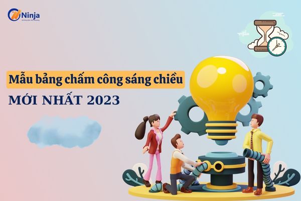 bang cham cong sang chieu Mẫu bảng chấm công sáng chiều mới nhất 2023