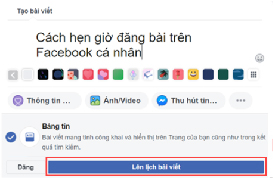 cach hen gio dang bai tren facebook ca nhan 9 Cách hẹn giờ đăng bài trên facebook cá nhân chi tiết, dễ dàng