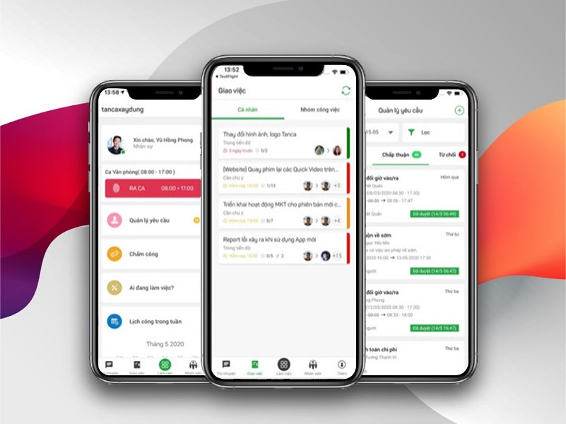 app tanca 1 1 App tính ngày công đi làm chính xác nhất cho doanh nghiệp 4.0