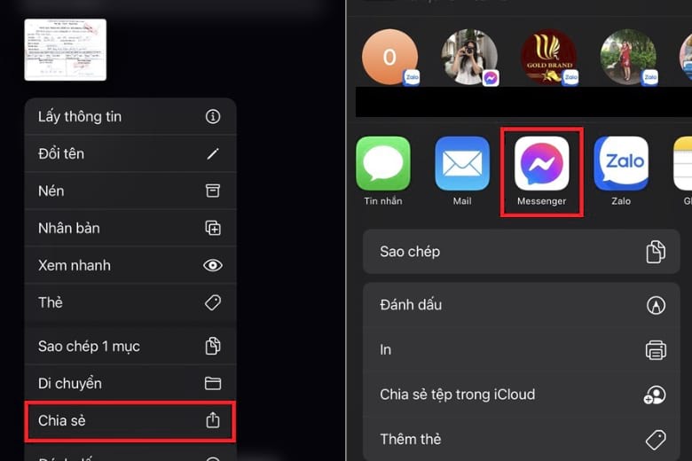 gui file qua messenger bang dien thoai 3 Hướng dẫn cách gửi file qua messenger dễ dàng, nhanh chóng