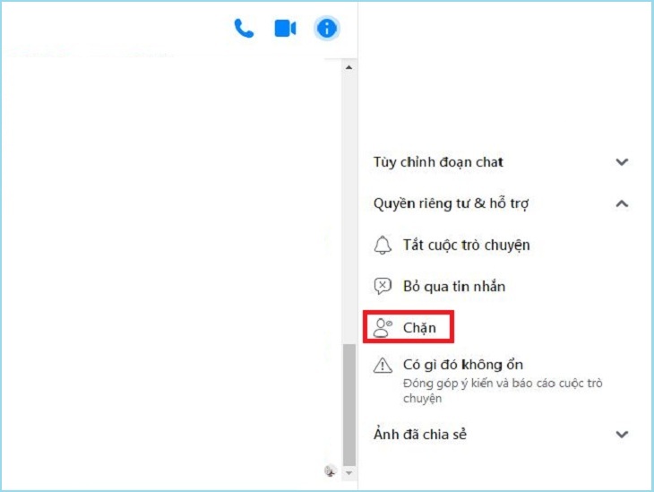 tin nhan khi bi chan messenger Cách nhắn tin khi bị chặn messenger, bị block từ đối phương
