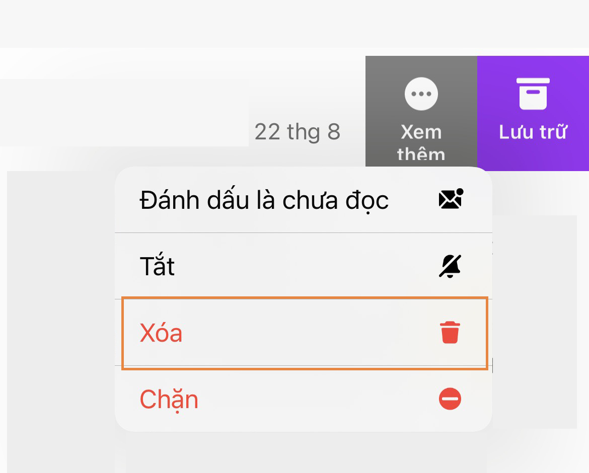 xoa toan bo cuoc tro chuyen tren messenger 2 ben bang dien thoai 1 Cách xóa toàn bộ cuộc trò chuyện trên messenger 2 bên nhanh chóng