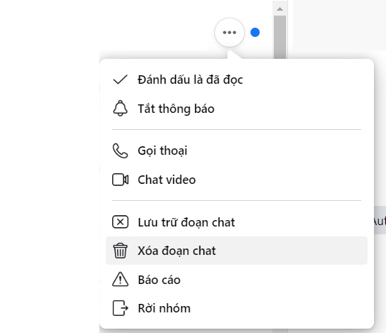 xoa toan bo cuoc tro chuyen tren messenger 2 ben bang may tinh 1 Cách xóa toàn bộ cuộc trò chuyện trên messenger 2 bên nhanh chóng