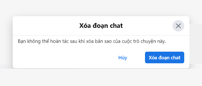 xoa toan bo cuoc tro chuyen tren messenger 2 ben bang may tinh 2 Cách xóa toàn bộ cuộc trò chuyện trên messenger 2 bên nhanh chóng