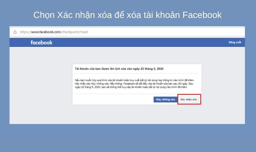 cach xoa tai khoan facebook ma khong can dang nhap 6 Cách xóa tài khoản facebook mà không cần đăng nhập