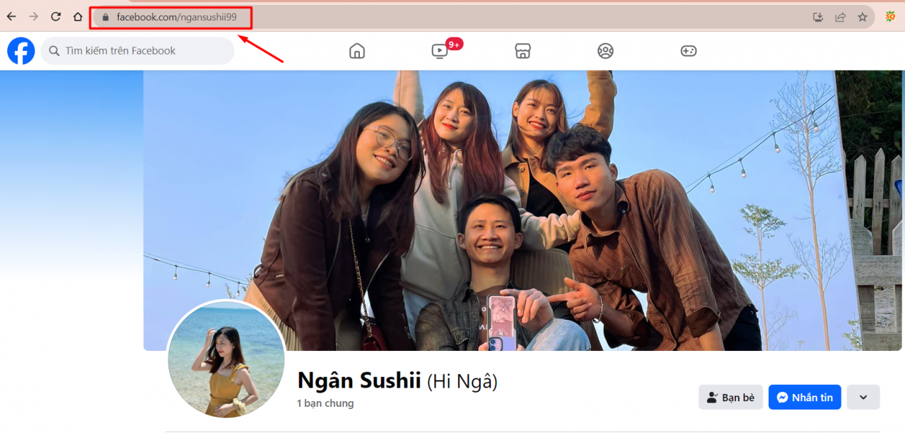 cach lay link profile tren may tinh Lấy lại tài khoản facebook bằng id như thế nào?