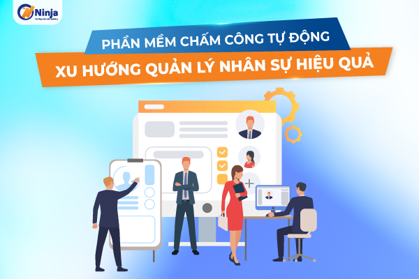 cham cong tu dong 1 Phần mềm chấm công tự động   Xu hướng quản lý nhân sự hiệu quả