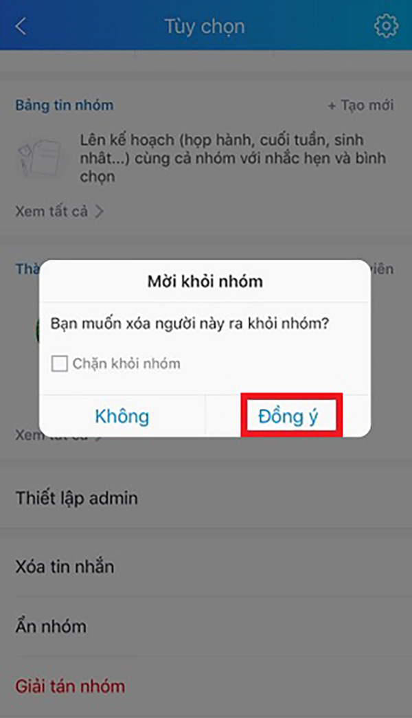 3 Cách mời ra khỏi nhóm zalo cực đơn giản 