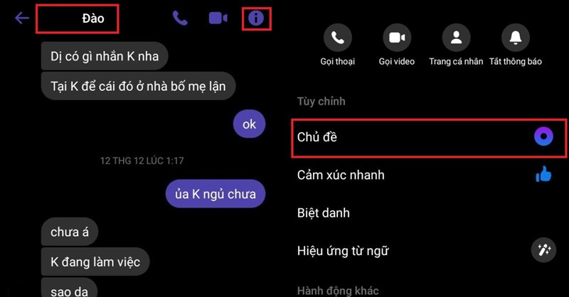 cach thay giao dien messenger tren dien thoai Giao diện messenger là gì? Cách cập nhập giao diện messenger mới