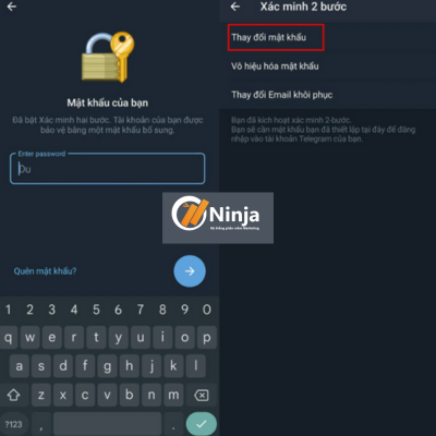 doi mat khau telegram 3 Cách đổi mật khẩu telegram đơn giản, chi tiết