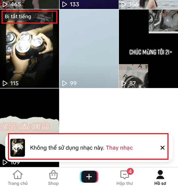 video tiktok bi tat tieng ban quyen 2 Tại sao video tiktok bị tắt tiếng bản quyền? 