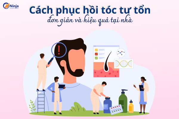 phuc hoi toc hu ton Cách phục hồi tóc tư tổn đơn giản và hiệu quả tại nhà