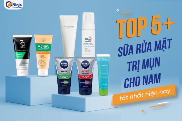 sua rua mat tri mun cho nam TOP 5+ sữa rửa mặt trị mụn cho nam tốt nhất hiện nay