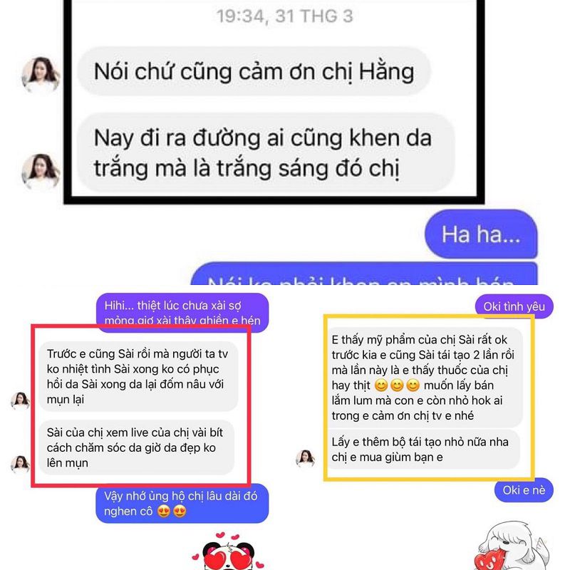 vai tro cua feedback my pham trong ban hang Cách quảng cáo mỹ phẩm thu hút khách, chốt đơn liền tay