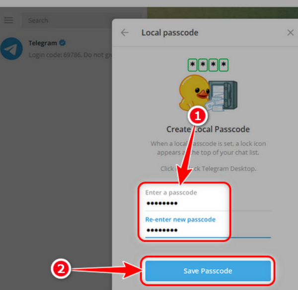 cach cai mat khau telegram tren may tinh 4 Cách cài mật khẩu telegram trên máy tính   Thủ Thuật
