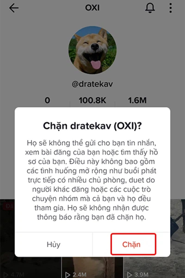 cach chan tai khoan tiktok 3 Cách chặn tài khoản tiktok cực đơn giản 