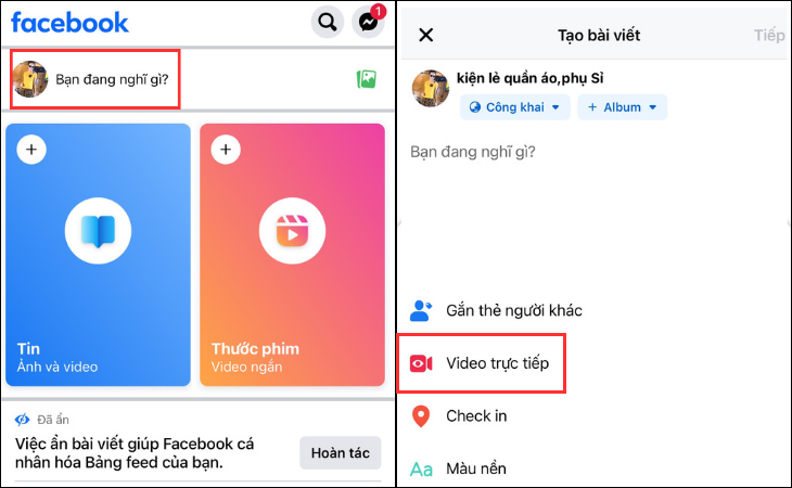 cach phat video truc tiep tren facebook bang dien thoai Cách phát video trực tiếp trên facebook triệu views