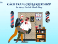 cách trang trí barber shop