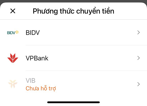 chuyen khoan ngan hang trong tin nhan zalo 4 Cách chuyển khoản ngân hàng trong tin nhắn zalo nhanh chóng