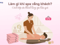 làm gì khi spa vắng khách