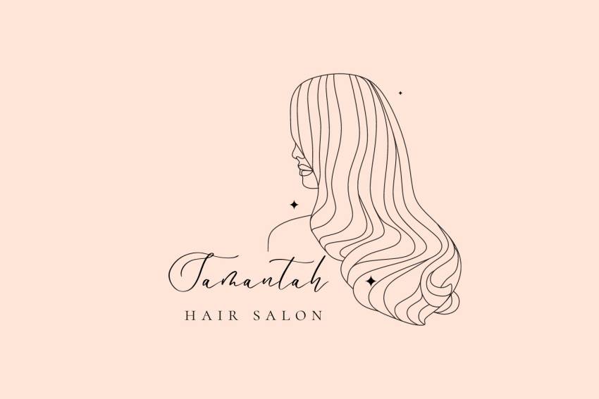 thiet ke logo tiem toc nhanh Mẫu logo salon tóc nổi bật tạo nên chất riêng của bạn