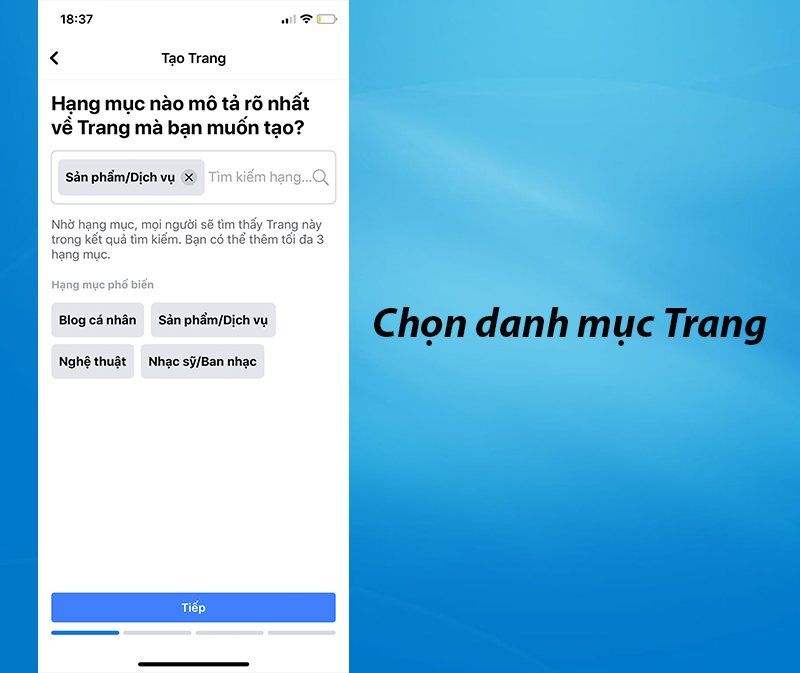 cach tao trang ban hang tren facebook tren dien thoai 2 Cách tạo trang bán hàng trên facebook tối đa lợi nhuận hiệu quả