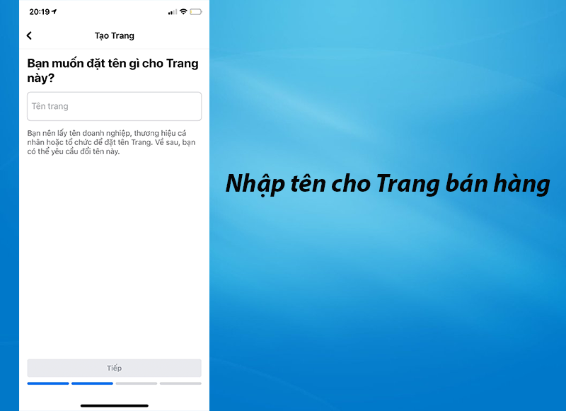 cach tao trang ban hang tren facebook tren dien thoai 3 Cách tạo trang bán hàng trên facebook tối đa lợi nhuận hiệu quả