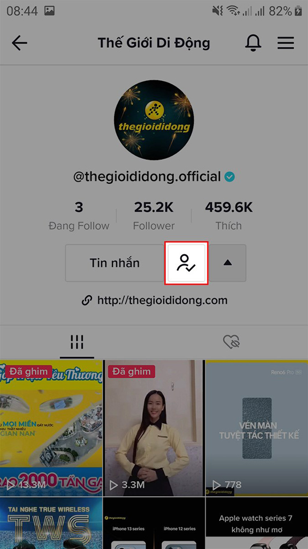 bo follow tren tiktok nguoi do co biet khong 4 Bỏ follow trên tiktok người đó có biết không? Giải đáp