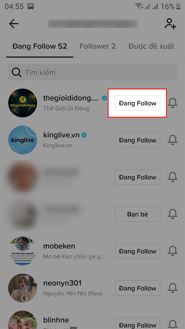 bo follow tren tiktok nguoi do co biet khong 7 Bỏ follow trên tiktok người đó có biết không? Giải đáp