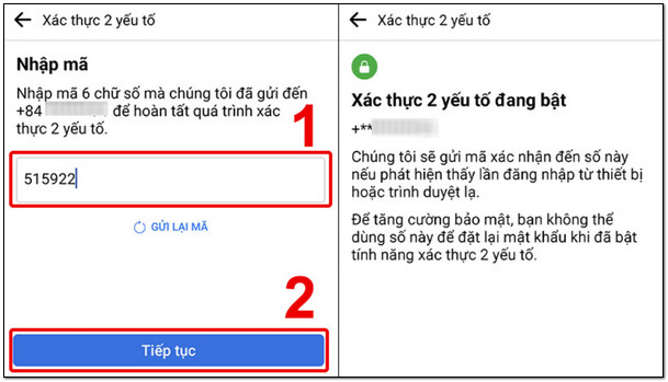 cach bat xac thuc 2 yeu to tren facebook 6 Cách bật xác thực 2 yếu tố facebook Siêu nhanh chóng