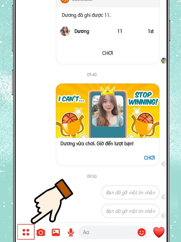 game tren messenger 3 Game trên messenger: Tính năng mới bạn nên biết