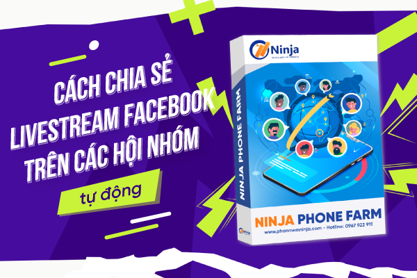 chia sẻ livestream facebook trên các hội nhóm