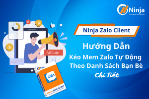 Kéo mem zalo tự động theo anh sách bạn bè