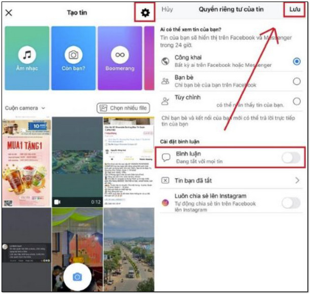 khoa binh luạn fb 4 Cách khóa bình luận fb ở bài viết nhóm và story đơn giản