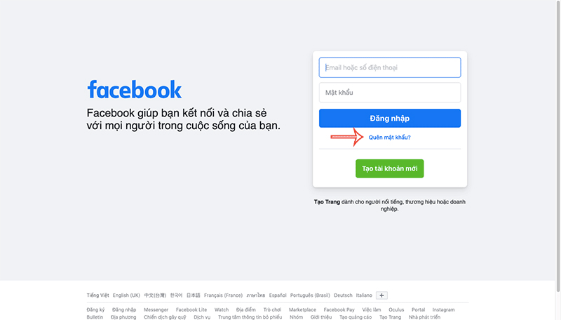 lay lai mat khau facebook khi mat so dien thoai va email tren dien thoai 10 Lấy lại mật khẩu facebook khi mất số điện thoại và email trên điện thoại