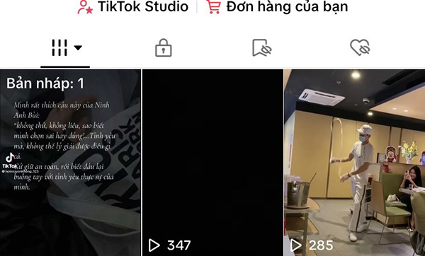 luu ban nhap tiktok 1 Cách lưu bản nháp tiktok về máy không logo cực đơn giản