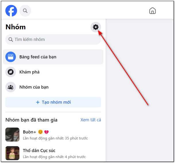 roi nhom tren facebook o may tinh 1 Cách rời nhóm trên facebook Cực nhanh chỉ với 5s