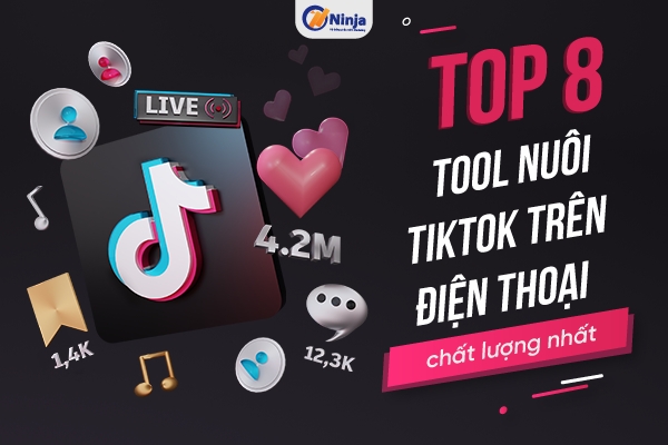 Tool nuôi tiktok trên điện thoại