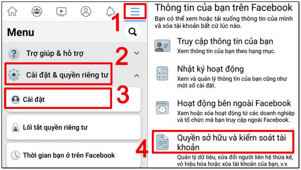 xoa tai khoan fb vinh vien 2 Cách xóa tài khoản fb vĩnh viễn Siêu nhanh chóng