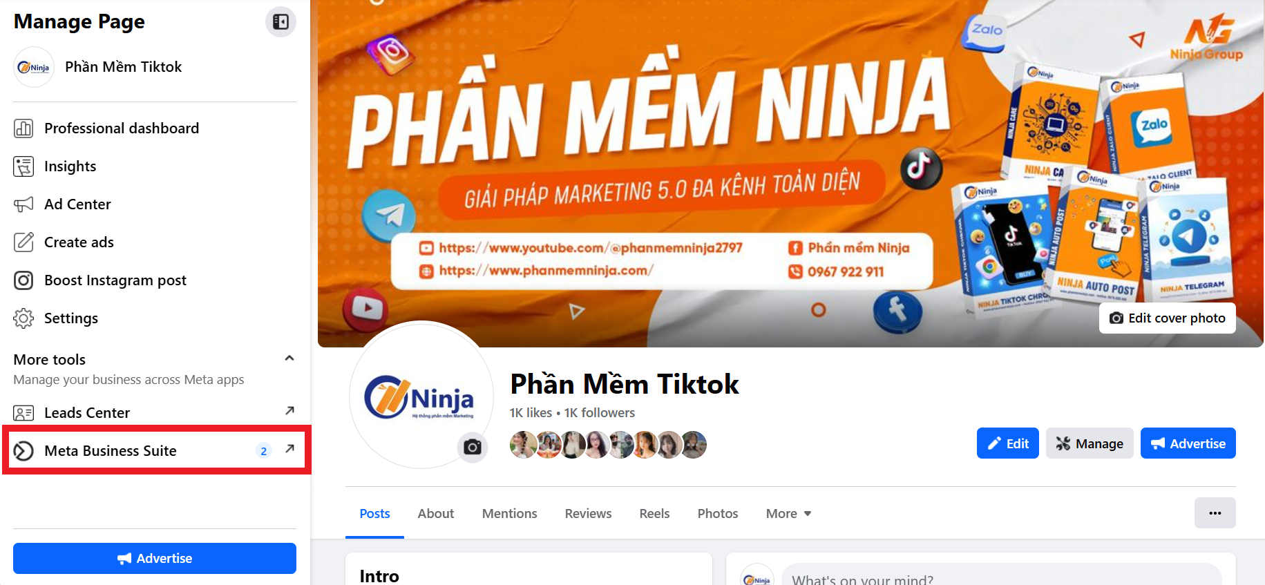 Screenshot 2024 08 13 105259 Vì sao không check in được fanpage? Giải pháp khắc phục