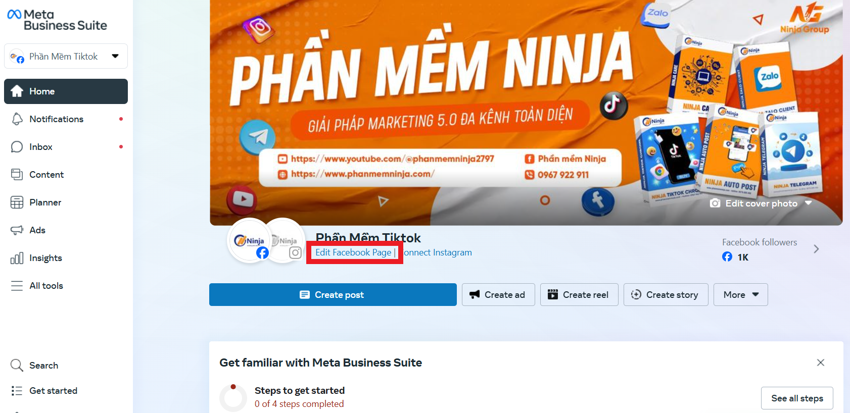 Screenshot 2024 08 13 105430 Vì sao không check in được fanpage? Giải pháp khắc phục