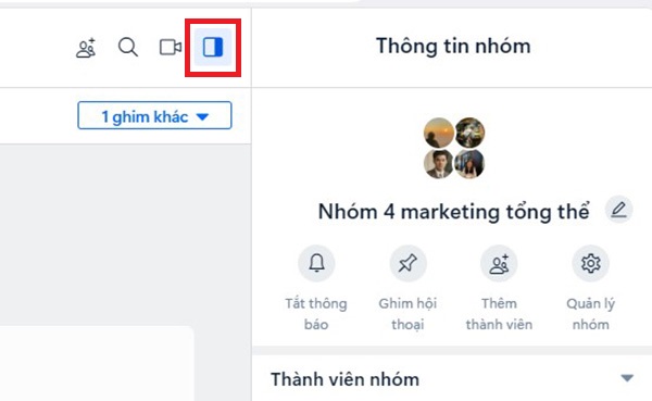 cach an thanh vien nhom zalo 3 Cách ẩn thành viên nhóm zalo trên điện thoại, máy tính