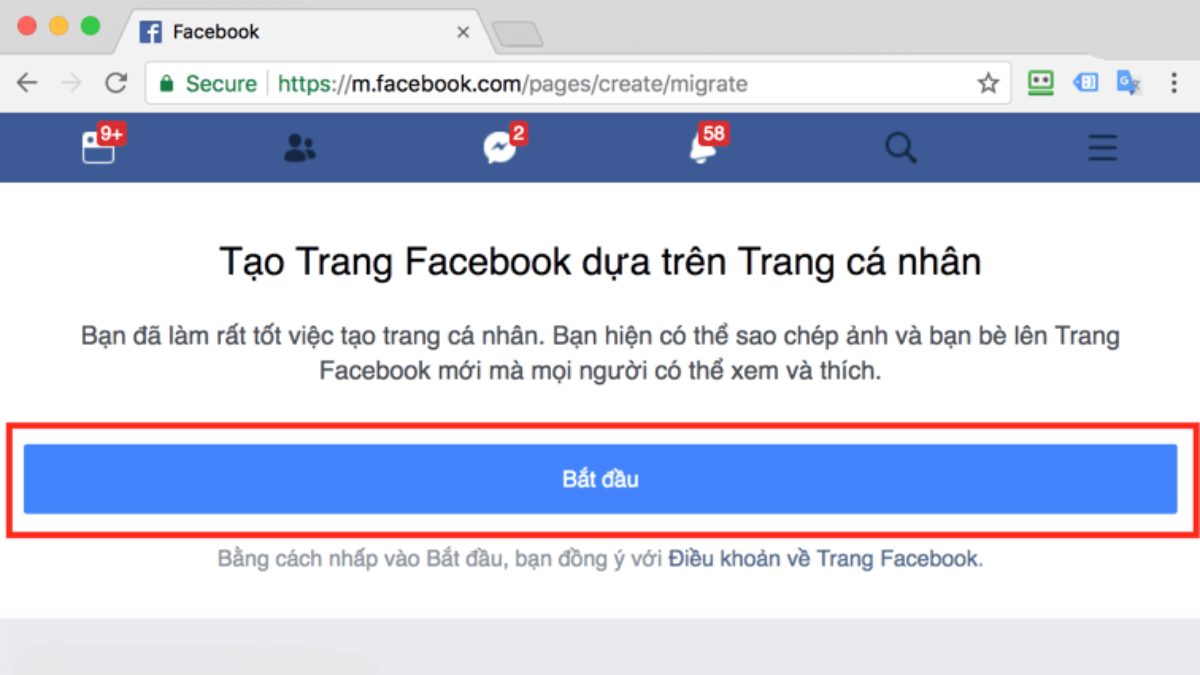 cach chuyen trang ca nhan thanh page 8 Cách chuyển facebook cá nhân thành fanpage chi tiết